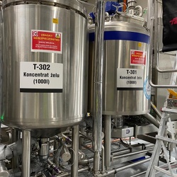 Oznakowanie zbiorników